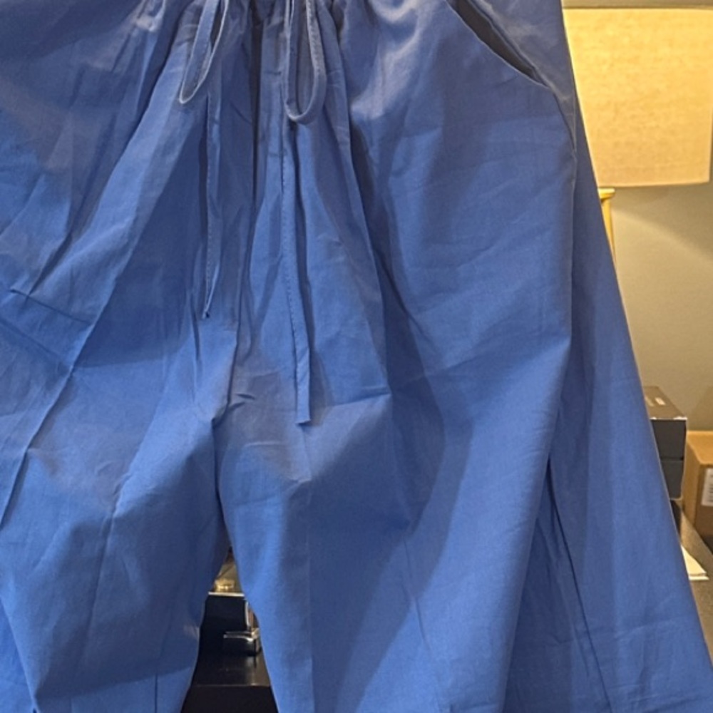 Men's Casual Blue Scrubs